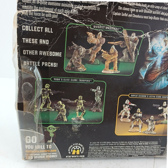 Star Wars Unleashed Battle Packs Lot of 3 Sith Kashyyyk Jedi Order Damaged Box - Picture 11 of 16